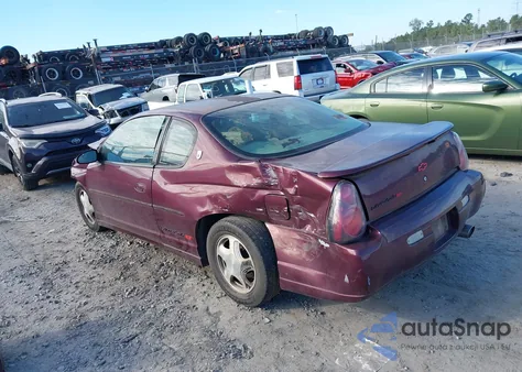 2003 Chevrolet Monte Carlo Ss из США, поврежденный, VIN 2G1WX12K639160896